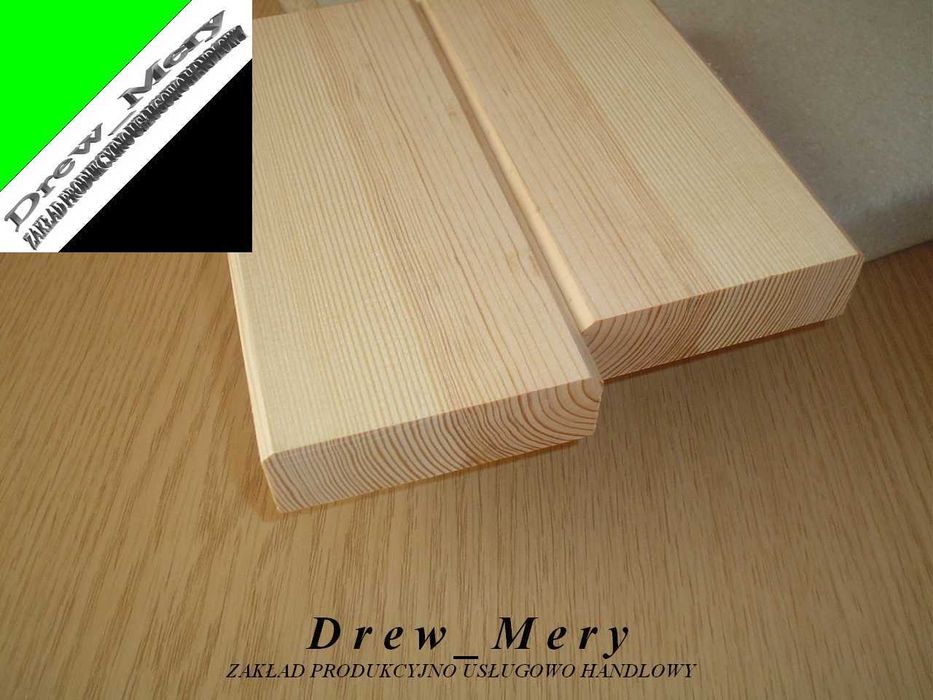 Rusztowanie Deska Sosnowa Strugana Gładka Ostrokątna Gr.27x145 Taras