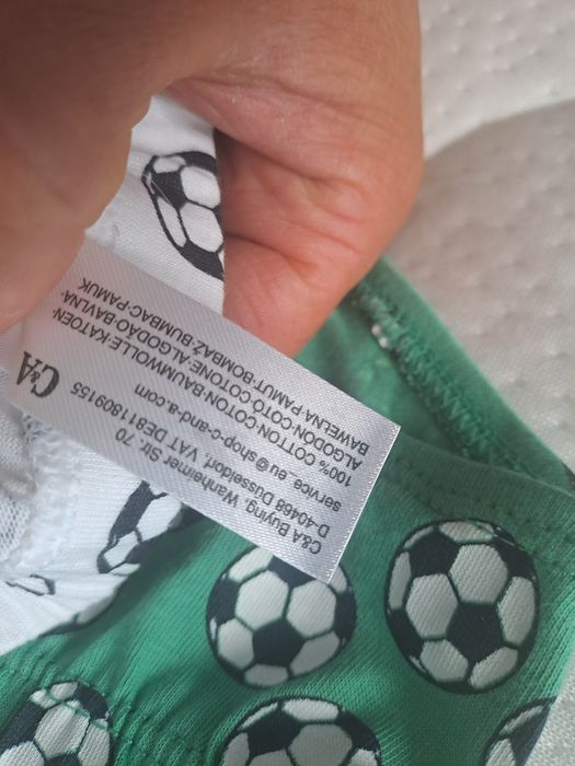 Majtki chłopięce 122/128 C&A 7-pak NOWE