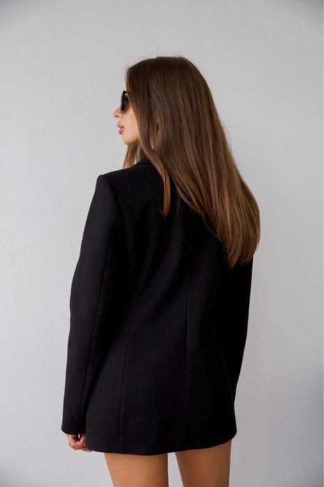 Жакет вовняний OnebyOne чорний