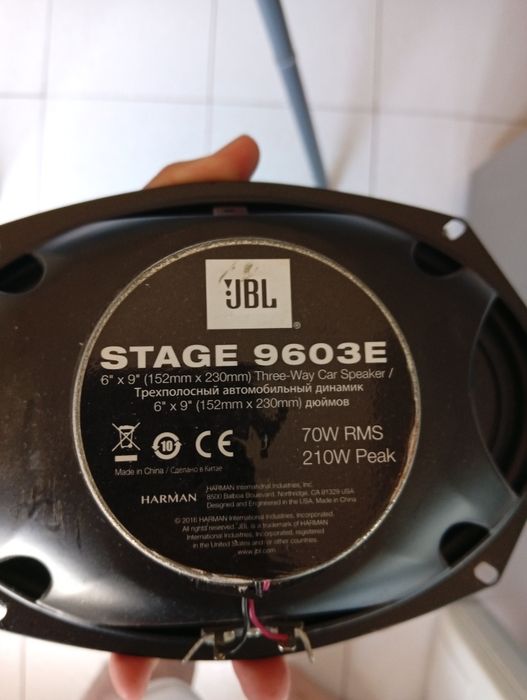 Colunas Auto JBL Ovais 2UN