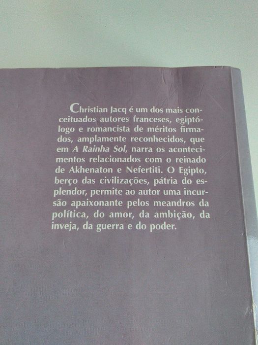 A Rainha Sol por Christian Jacq (1995)