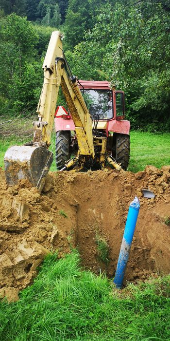 Koparko ładowarka 4x4 MTZ 82 Borex (Belarus, Pronar). USTRZYKI DOLNE
