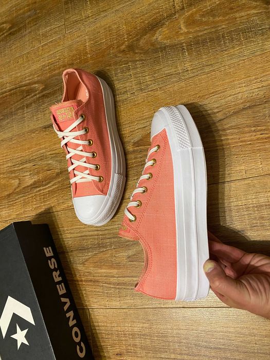 Кроссовки кросівки кеды на платформе мокасины оригинал Converse р.41