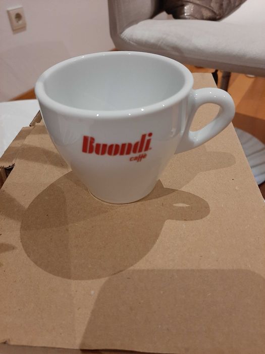 Chávenas Buondi para meia de leite