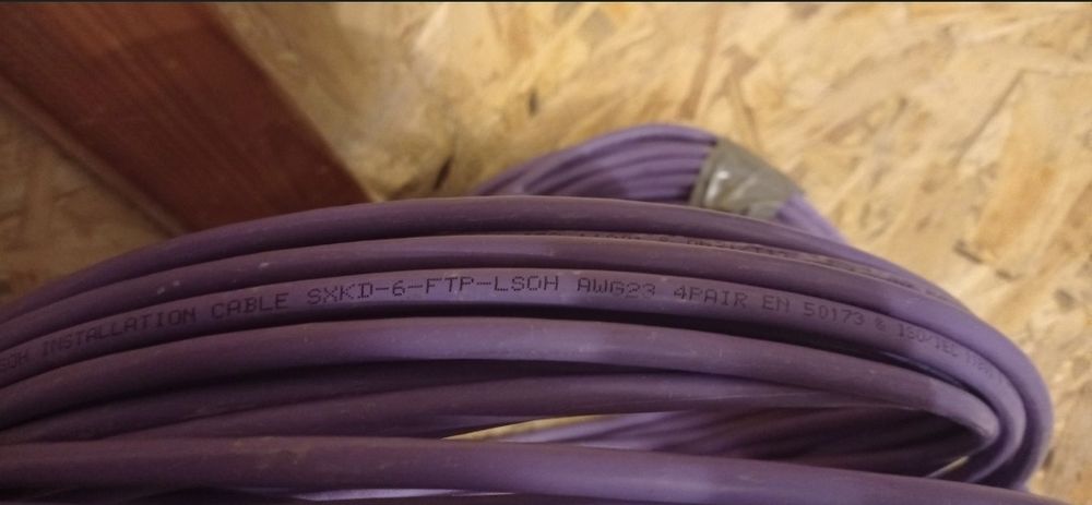 Przewód sieciowy Solarix CAT6 FTP LSOH 20m