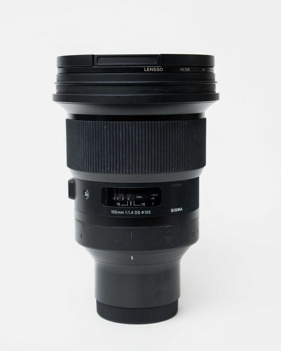 Obiektyw Sigma Art 105 mm f/1.4 DG HSM - Sony E - Stan Bdb.