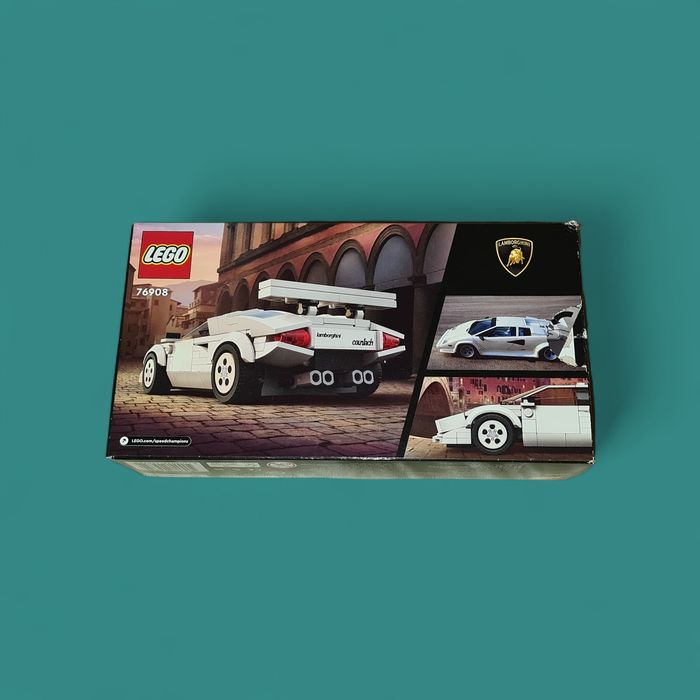 Lego Pudełko i Instrukcja 76908 Lamborghini Countach