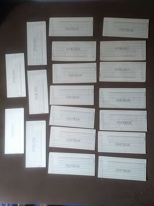 Karty Fortran 19 sztuk