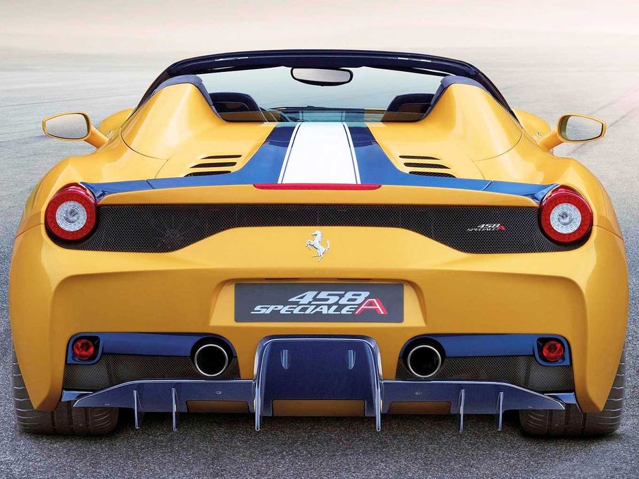 Ferrari 458 Speciale, Aperta - zderzak tylny TYŁ - rear bumper Warszawa ...