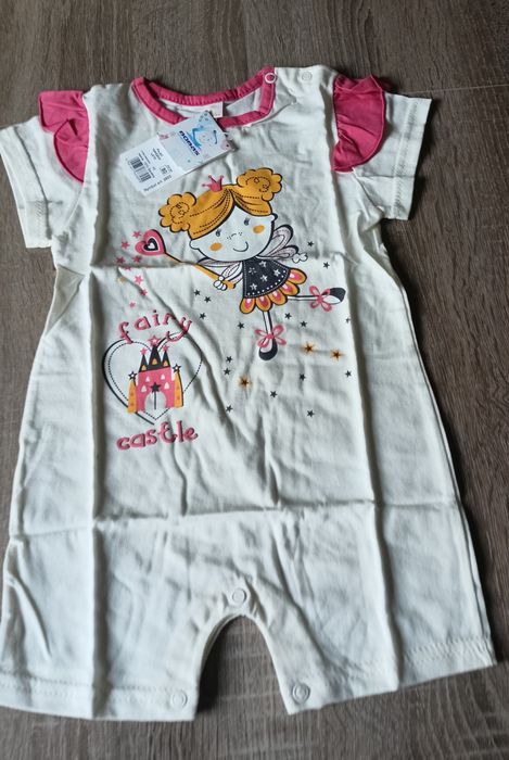 Rampets, pajac letni kremowy Wróżka 80 Bobas