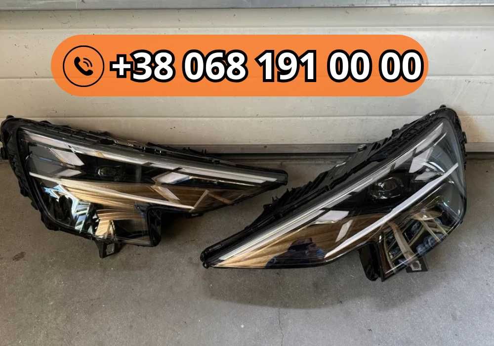 Оптика Audi RS Q8 2019 США та Європа передні задні ліхталі запчастини