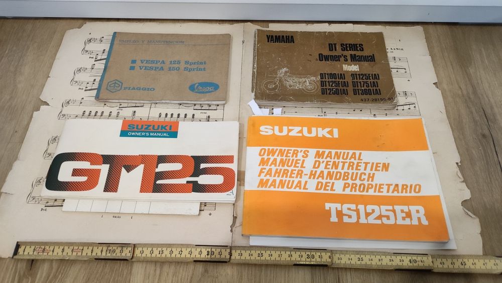 Manual Proprietário Motas Antigas