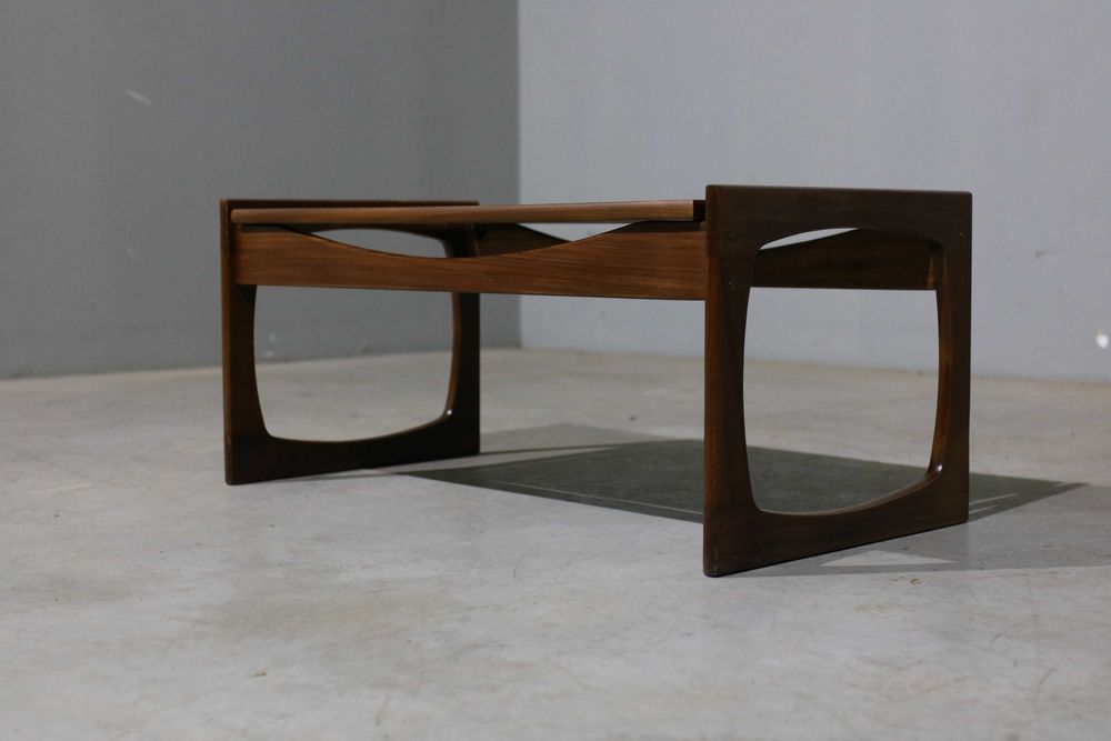 Mesa de centro nórdica em teca | Mid Century Modern