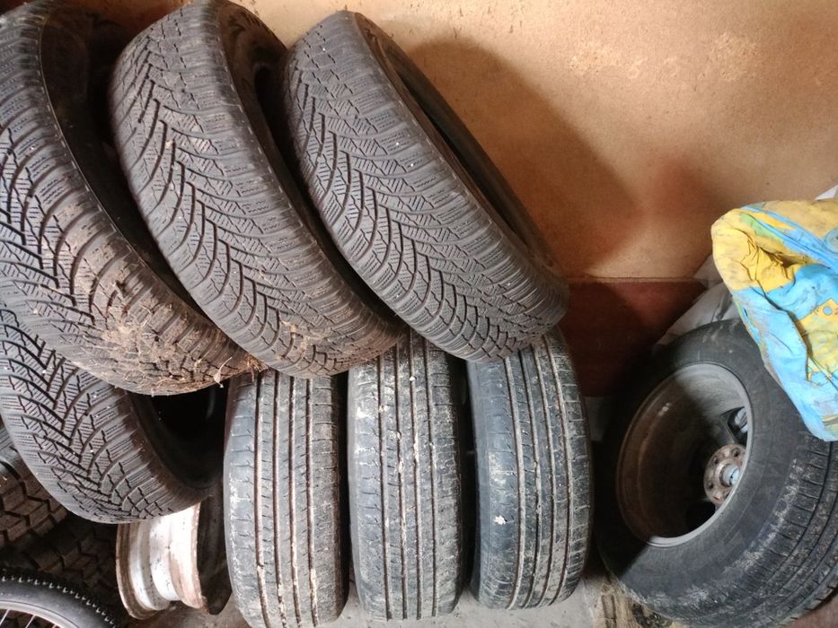 Комплект коліс шкода гольф 4 зима літо