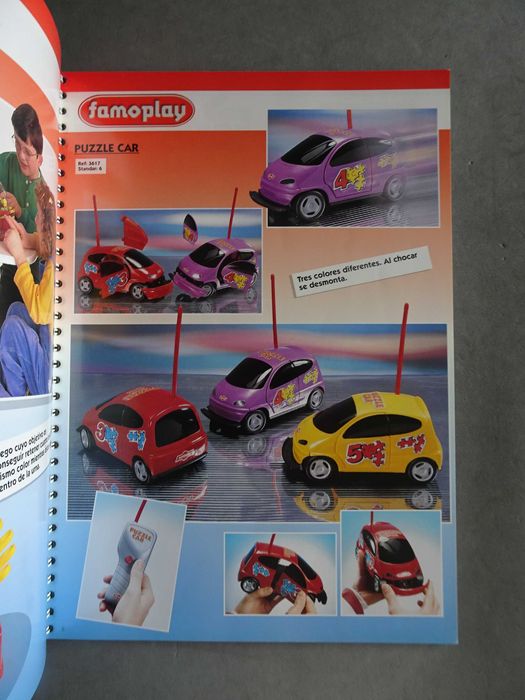 Antigo catálogo brinquedos 1997 Famosa