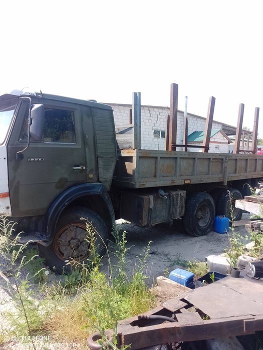 Камаз 5320 с прицепом