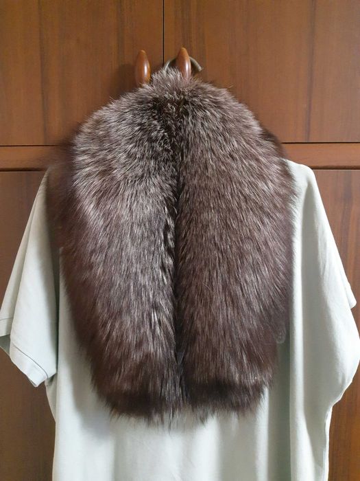 Комір жіночій з песця на підкладці