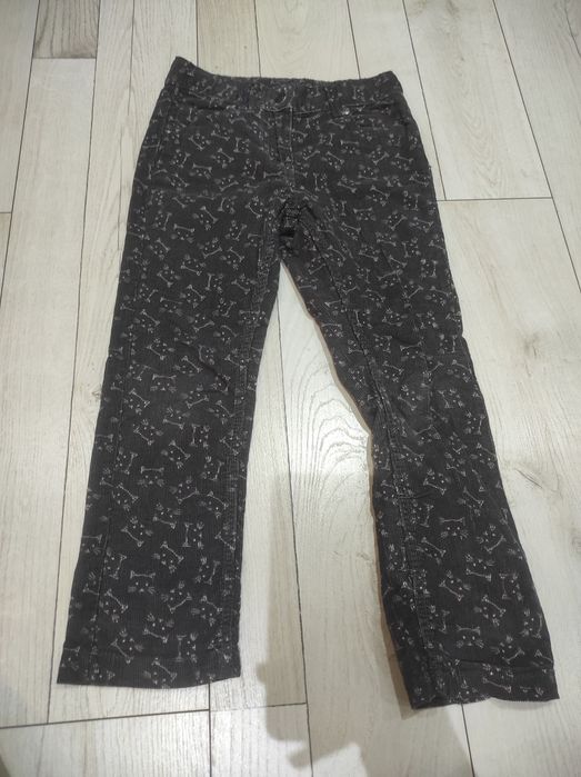 Dziewczęce spodnie sztruksowe Lupilu