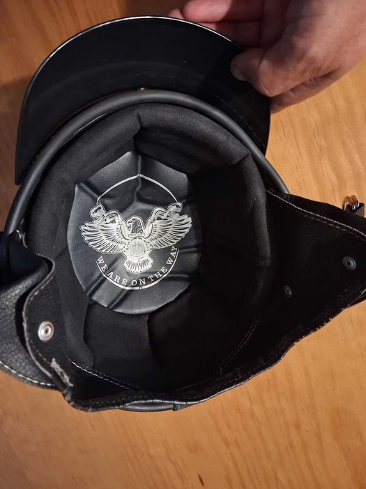 Capacete estilo "Police" Retro