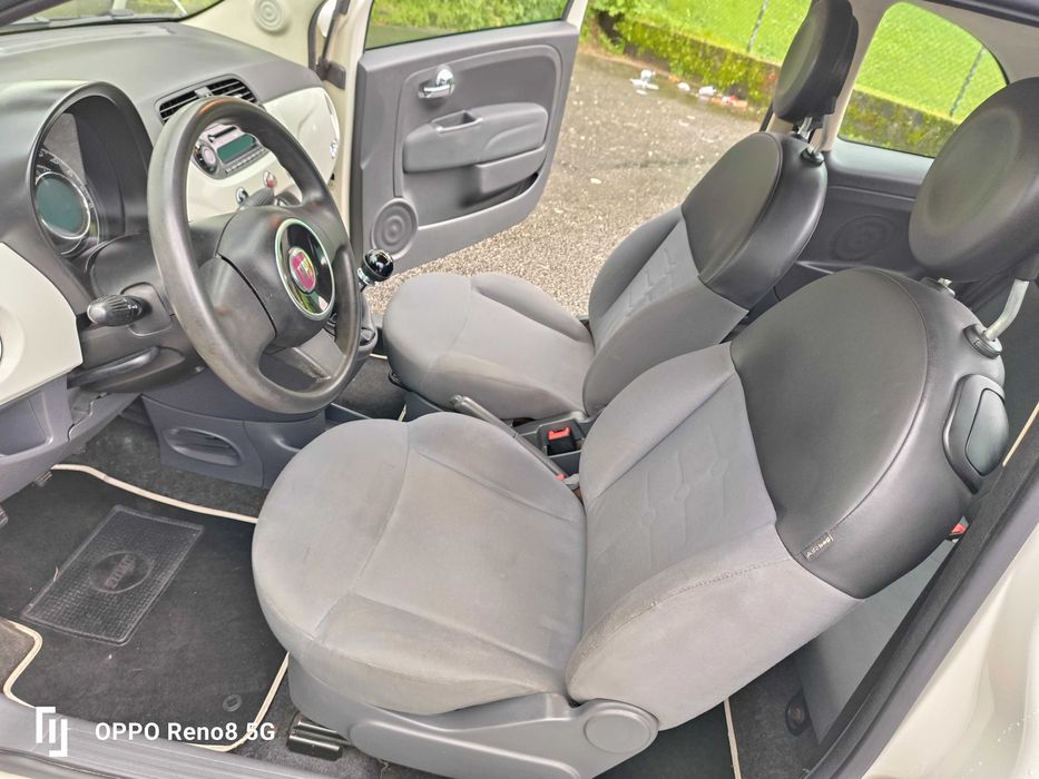 FIAT 500 1.3 MULTIJET C/ 190 MIL KM ANO 2010 EXELENTE ESTADO GERAL