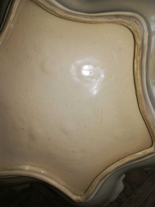 Piękna stara patera w kształcie liścia dyni? cena 04.08