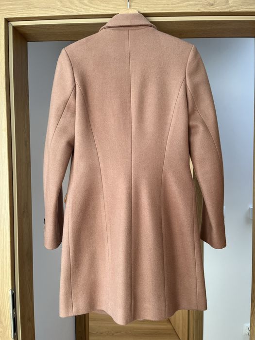 Płaszcz wełna+wiskoza, bardzo dobry stan