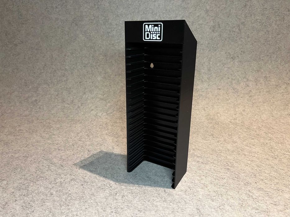 Stojak ścienny na 20 płyt MD MiniDisc