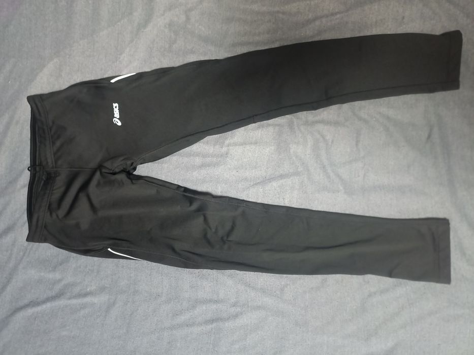 Czarne Legginsy Asics