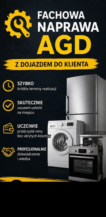 Naprawa AGD w domu klienta
