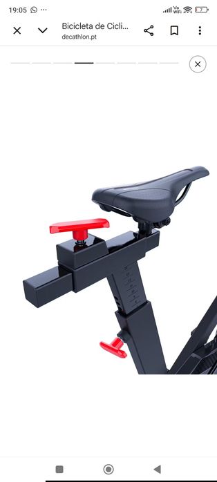 DOMYOS Bicicleta Ciclismo Indoor Spinning 100 Decathlon