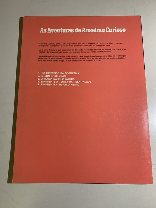 As Aventuras de Anselmo Curioso BD