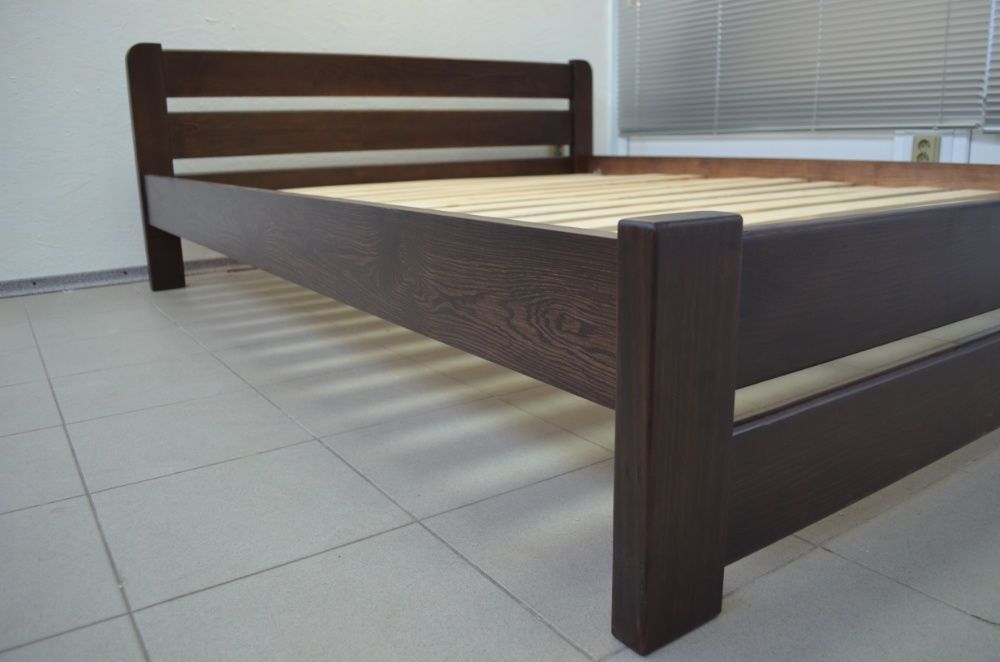 Кровать деревянная Рич 180х200 двуспальная/кровать из дерева усиленная