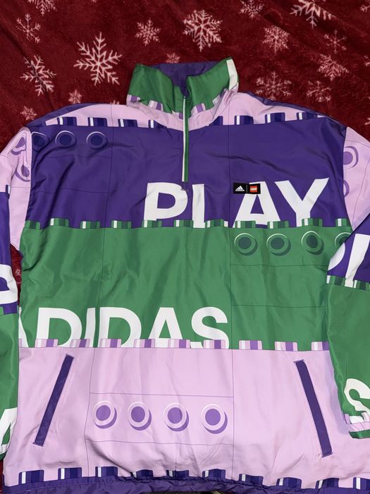 Дощовик куртка Adidas x Lego різнокольорова