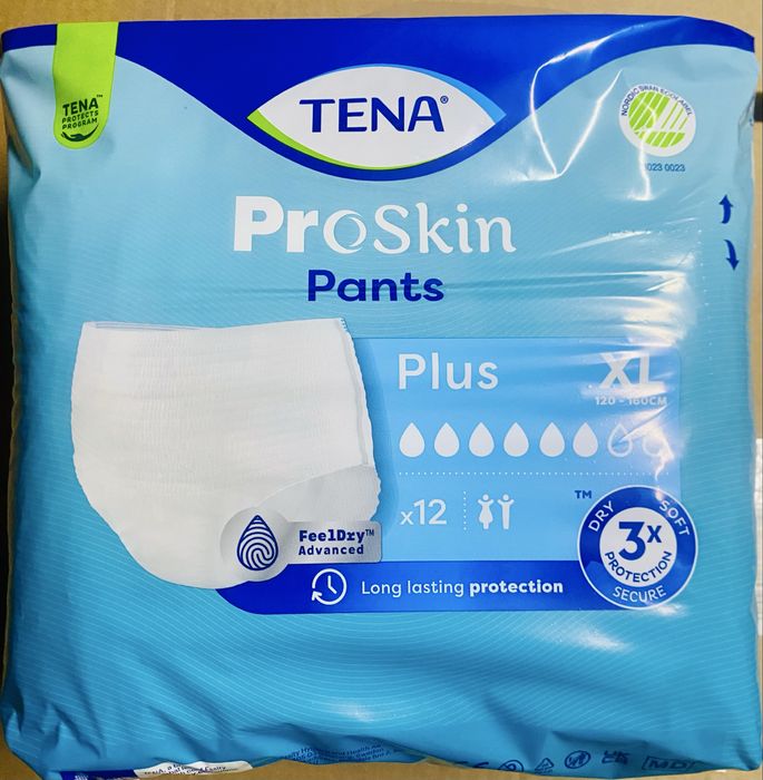 Pieluchomajtki Tena Proskin Pants Plus XL  8*12 sztuk