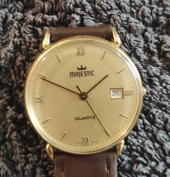 Złoty  zegarek Majestic 14K, 585