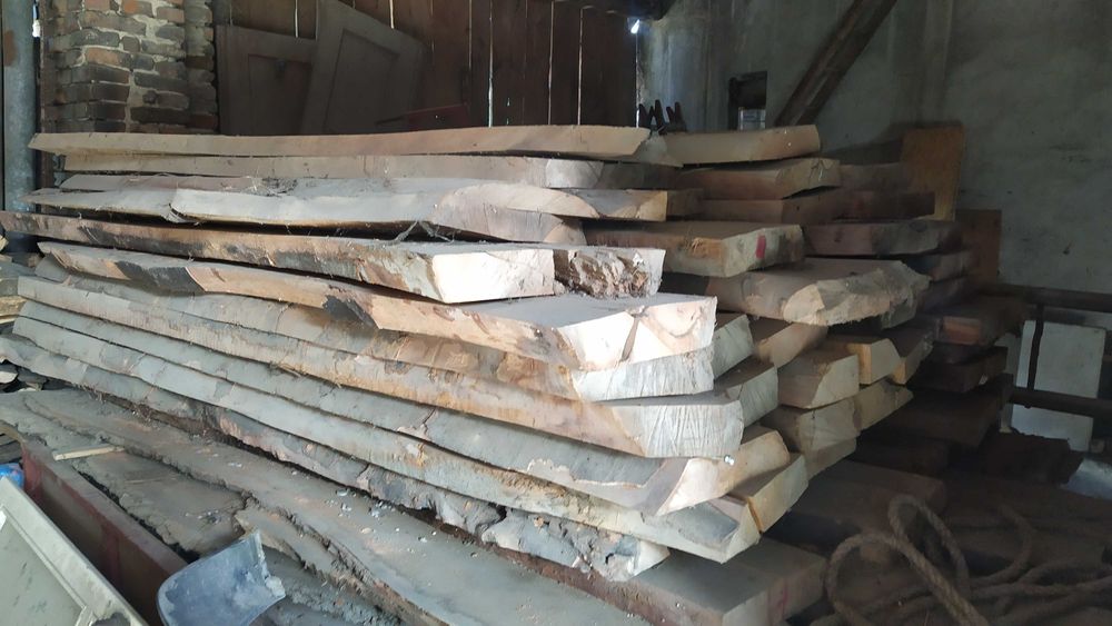 Tarcica bukowa suszona parzona