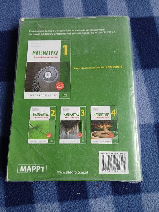 Podręcznik Matematyka klasa 1