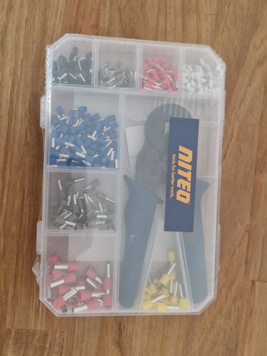 Nitownica szczypce zaciskowe do przewodów niteo