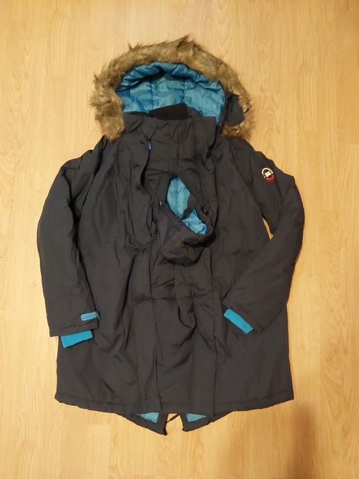 Kurtka ciążowa z wstawką niemowlęcą