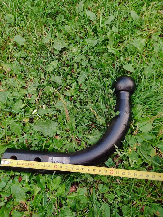 Kula zaczep hak do przyczep samochodowy na dwie śruby  mocowanie  45mm Audi Volkswagen Skoda