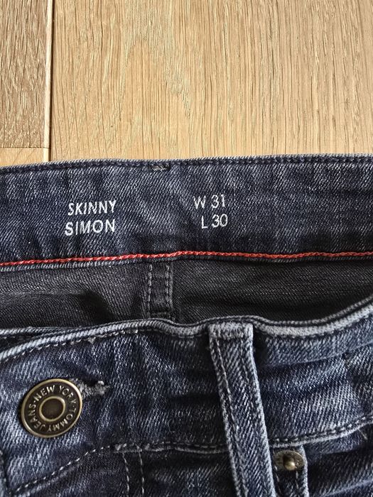 Jeansy męskie Tommy Jeans W31 L30 Skinny Simon