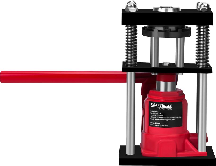 Zaciskarka hydrauliczna ręczna do węży rur 10-20mm 20T KD3370