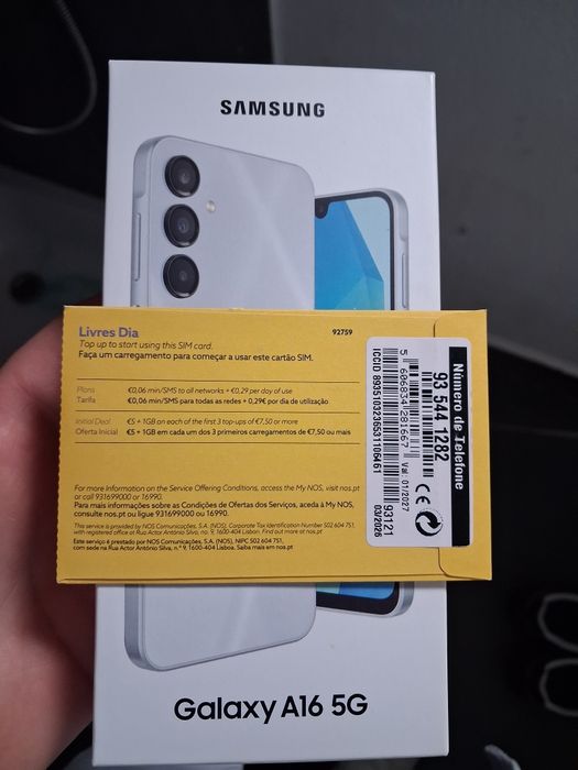 Samsung Galaxy A16 5G  4GB/128GB caixa selada