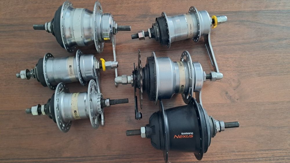 Колеса на планетарних втулках shimano nexus 3 та Nexus 7 б.в.