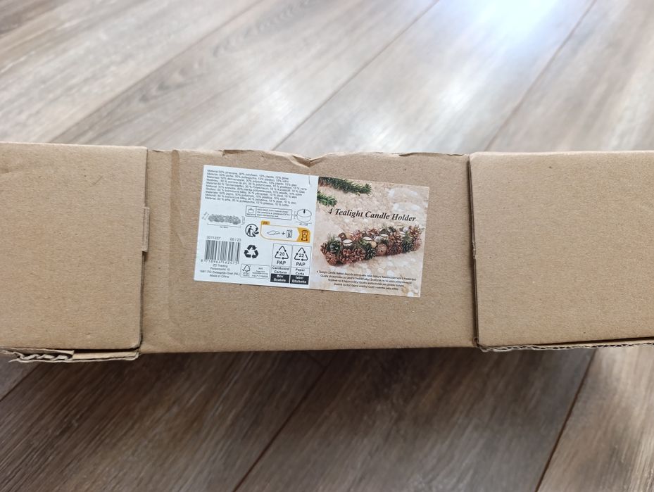 Новорічний підсвічник