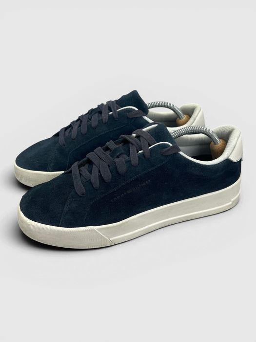 Buty Sportowe Tommy Hilfiger Court Better Granatowy Biały Rozmiar 42