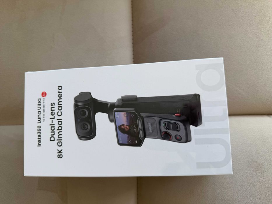Nowa Kamera Insta360 Luna Ultra Czarna