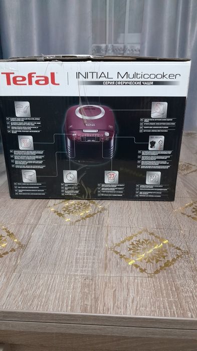 Мультиварка+ пароварка"TEFAL"