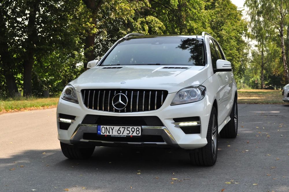 Mercedes-Benz ML ML 350,AMG , Panorama, Podgrzewane fotele, Harman Kardon, Serwisowany