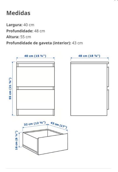 Cómoda Ikea MALM